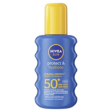 Crème solaire Spray solaire NIVEA SUN protect&hydrate SPF50+ 200ml