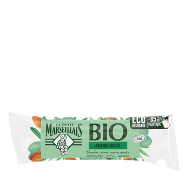 Gel Douche amande douce bio LE PETIT MARSEILLAIS recharge 250ml