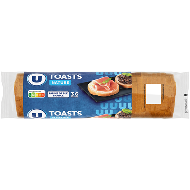 Toasts ronds au froment  280g