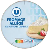 Fromage léger au lait pasteurisé  5%MG, 250g
