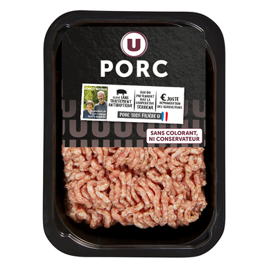 Chair à saucisse aux herbes cheveux d'ange, France, barquette, 500g