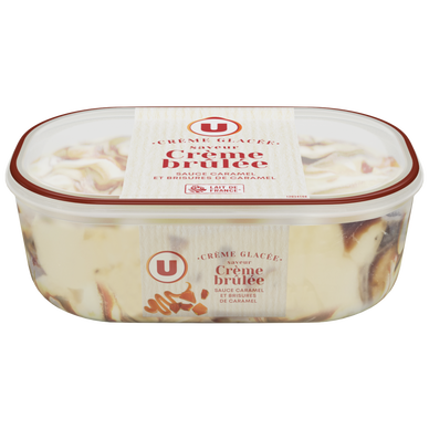 Bac crème glacée crème brûlée - 507g