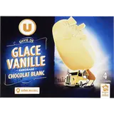 Bâtonnets glacés envie chocolat blanc - X4 258g