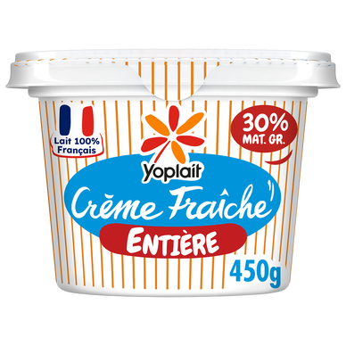 Crème fraiche épaisse 30% MG YOPLAIT - 450g
