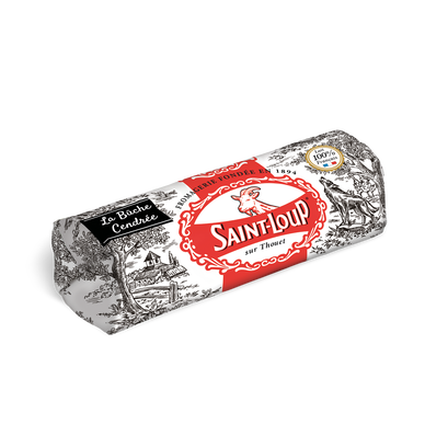 Fromage de chèvre bûche cendrée SAINT-LOUP - 180g