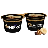 Yaourt banane beurre cacahuète protéiné 0%mg HIPRO - 2x160g