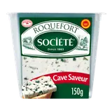 Roquefort AOP cave saveur au lait cru de brebis SOCIÉTÉ - 150g