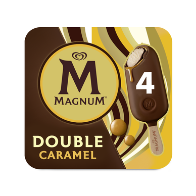 Bâtonnets glacés deluxe caramel MAGNUM 4x71g