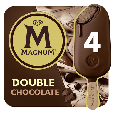 Bâtonnets glacés Deluxe chocolat MAGNUM 4x71g