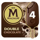 Bâtonnets glacés deluxe chocolat MAGNUM x4 284g