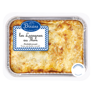 Lasagne au thon, transformé en France, barquette 850g