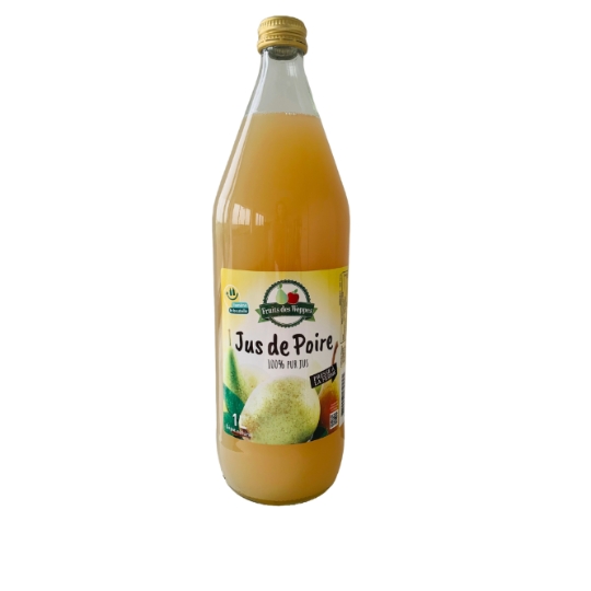 Jus de Poire 100% Pur Jus FRUITS DES WEPPES