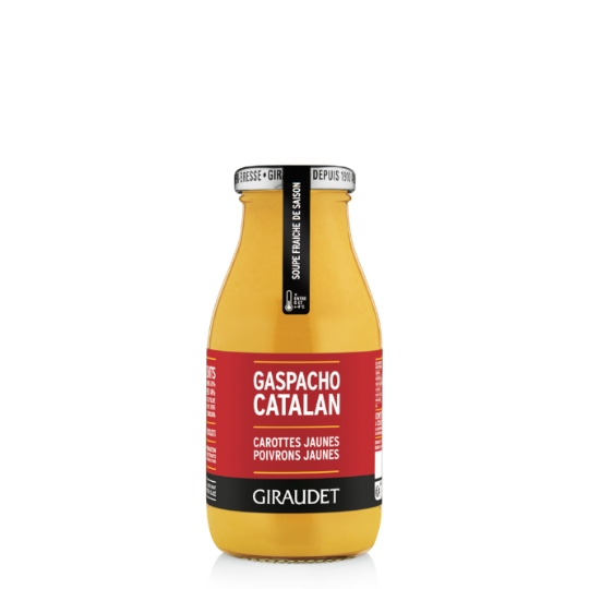 Gaspacho Catalan aux Carottes et Poivrons Jaunes GIRAUDET