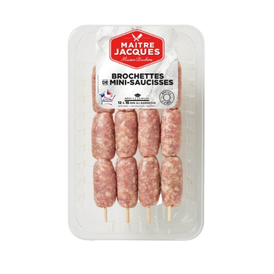 Brochettes de Mini -Saucisses MAITRE JACQUES