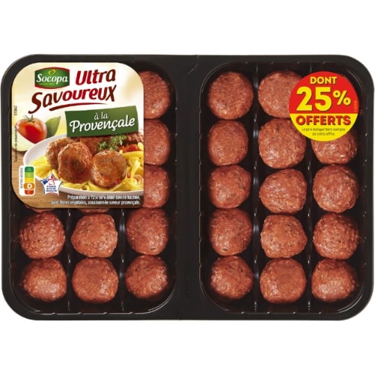 Boulettes de Bœuf Provençale SOCOPA