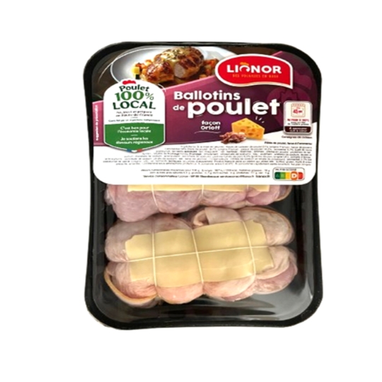 Ballotins de Poulet Façon Orloff LIONOR