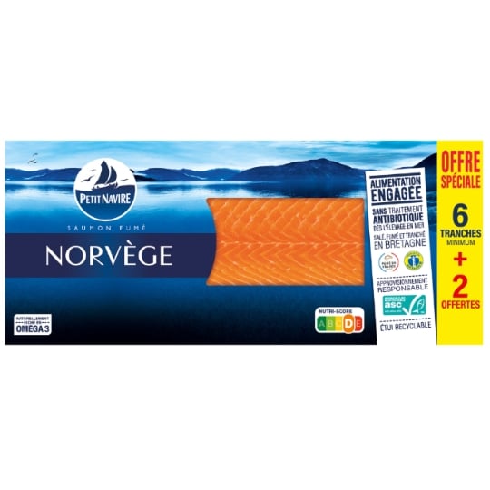 Saumon Fumé de Norvège PETIT NAVIRE