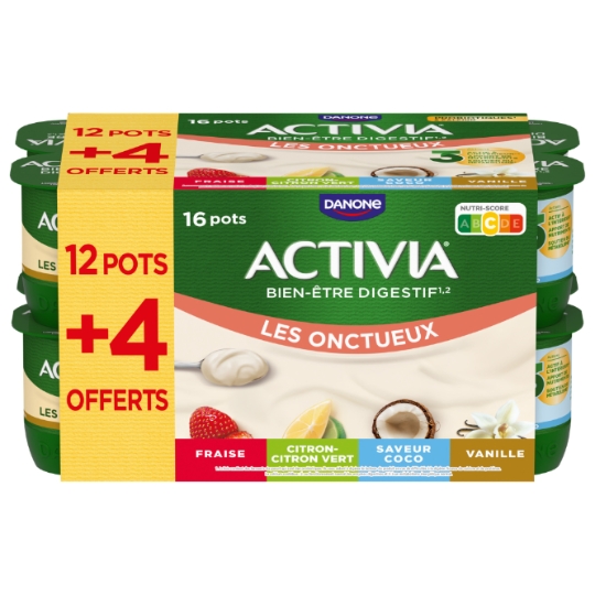 Yaourts Bifidus Aux Fruits Mixés ACTIVIA