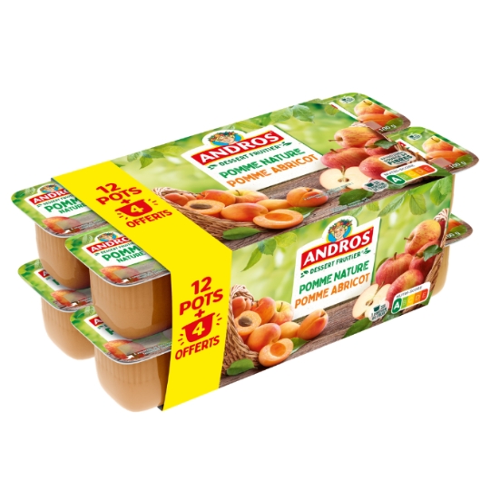 Dessert Fruitier Pommes Abricots ANDROS