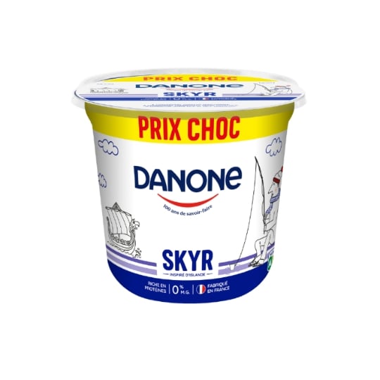 Skyr Nature Riche en Protéines 0% MG DANONE