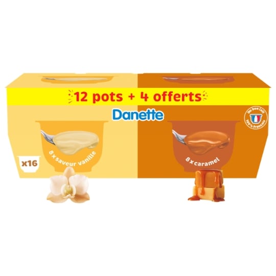 Crème Dessert Vanille Caramel DANONE