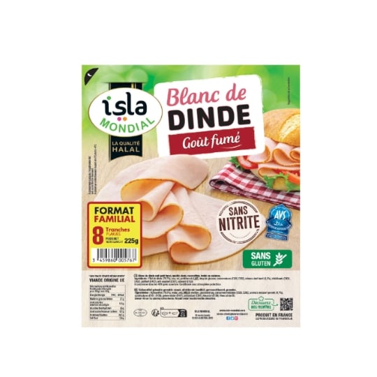Blanc de Dinde Fumé Halal ISLAMONDIAL