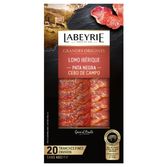 Jambon Sec Pata Negra Cebo de Campo LABEYRIE