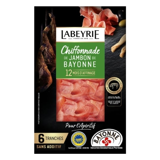 Chiffonnade de Jambon de Bayonne IGP LABEYRIE