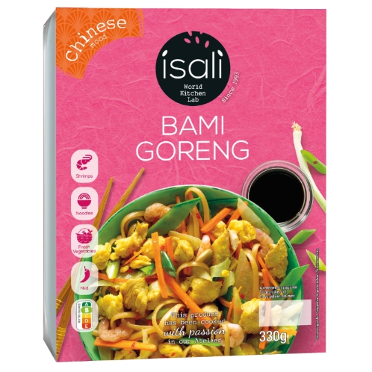 Plat Cuisiné Bami Goreng aux Crevettes ISALI