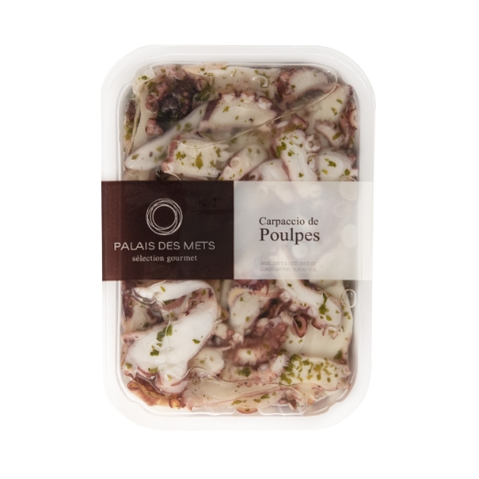 Carpaccio de Poulpes Sélection Gourmet PALAIS DES METS