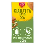 Petits pains précuits Ciabatta sans gluten SCHAR