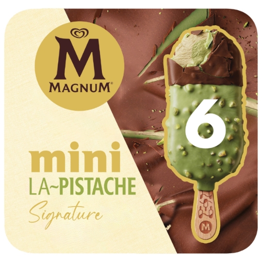 Glaces Bâtonnets Mini Pistache Chocolat MAGNUM