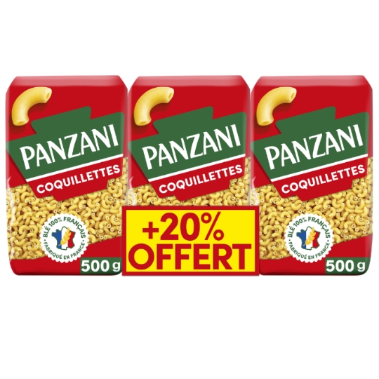 Pâtes coquillettes PANZANI