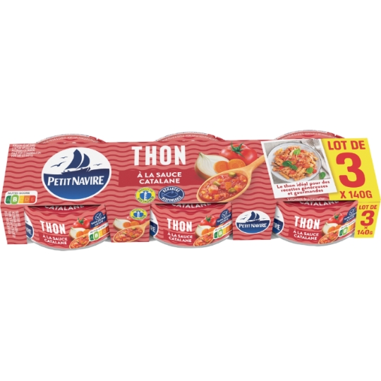 Miettes de Thon à la Sauce Catalane PETIT NAVIRE