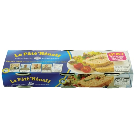 Pâté filets et jambons HENAFF
