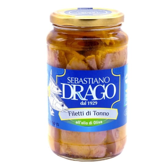 Filets De Thon À L'huile D'olive 550 Gr SEBASTIANO DRAGO