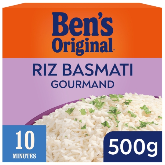 Riz Basmati Gourmand en Vrac Cuisson 10 minutes BEN'S ORIGINAL