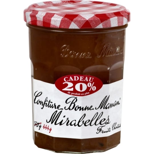 Confiture mirabelle BONNE MAMAN