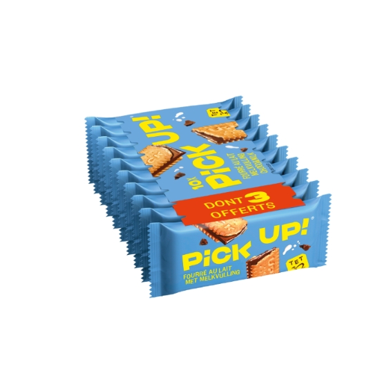 Biscuits Pick Up Fourré au Lait BAHLSEN