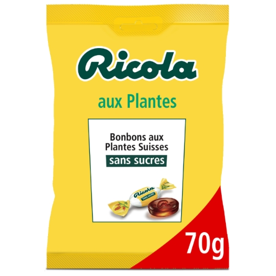 Bonbons aux plantes sans sucres RICOLA