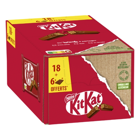 Barres Chocolatées KITKAT NESTLE
