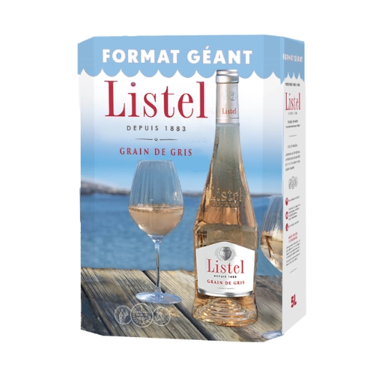 Vin Rosé AOC Grain de Gris LISTEL