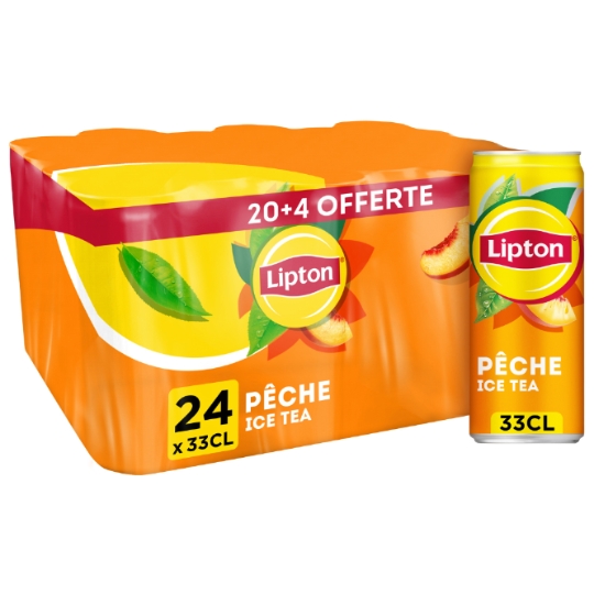 Boisson Thé Glacé Pêche LIPTON