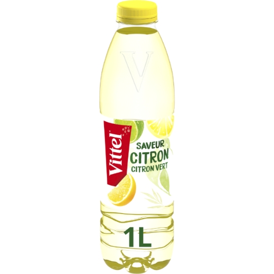 Eau Plate Aromatisée Citron Citron Vert VITTEL
