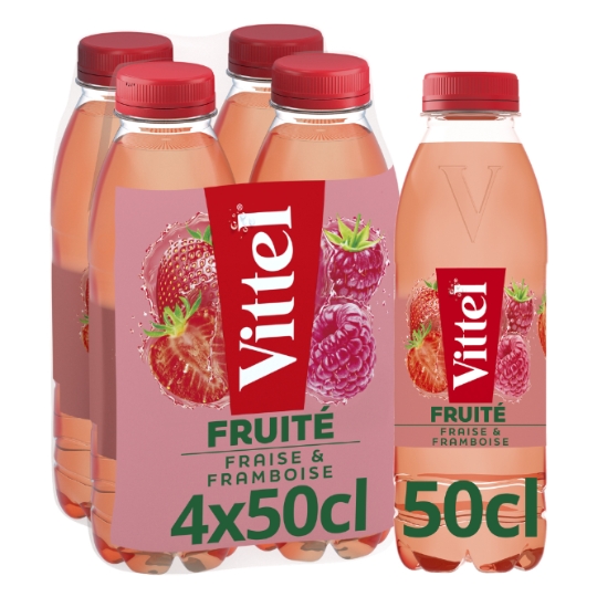 Eau Plate Aromatisée Fraise Framboise VITTEL