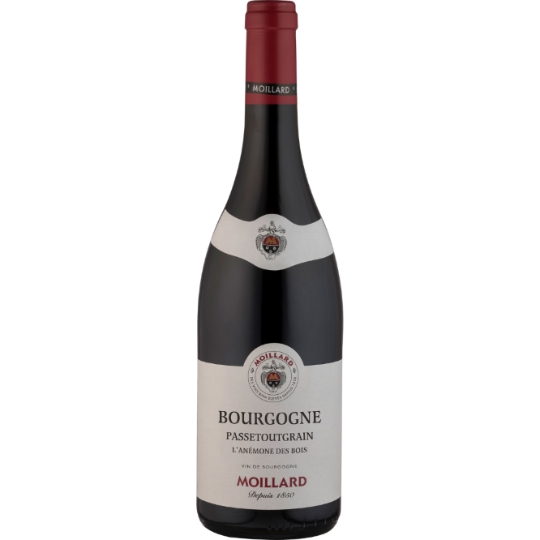 Vin Rouge AOC Bourgogne Passetoutgrain l'Anémone des Bois MOILLARD