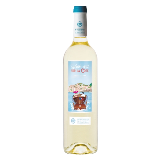 Vin Blanc IGP Méditerranée Week-End sur la Côte MAITRES VIGNERONS DE LA PRESQU'ILE DE SAINT-TROPEZ
