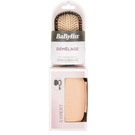 Brosse à Cheveux Démêlante Avec Miroir et Housse de Protection Expert BABYLISS