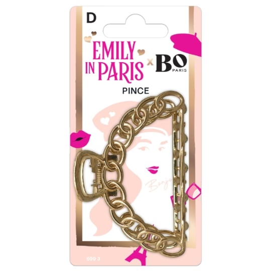 Pince à Cheveux Or EMILY IN PARIS BY BO PARIS