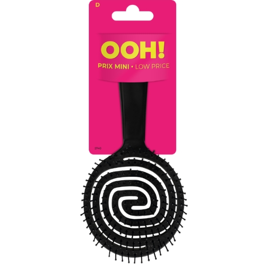 Brosse à Cheveux Ronde Flex à Picots pour Tous Types de Cheveux OOH !